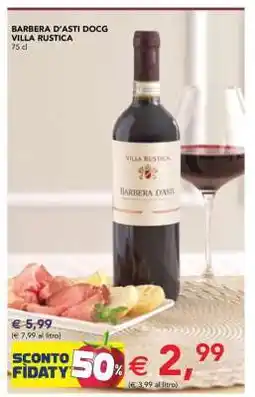 Esselunga BARBERA D’ASTI DOCG VILLA RUSTICA offerta