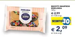 Esselunga BISCOTTI SMARTIES ESSELUNGA offerta