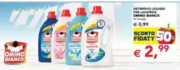 Esselunga Detersivo liquido per lavatrice Omino Bianco offerta