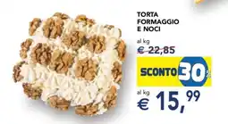 Esselunga Torta Formaggio e Noci offerta