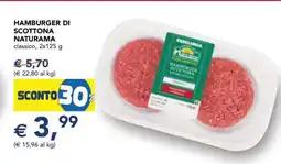Esselunga Hamburger di Scottona Naturama offerta
