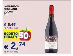 Esselunga Lambrusco Reggiano L'Olma offerta