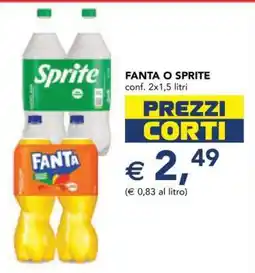 Esselunga Fanta o Sprite offerta