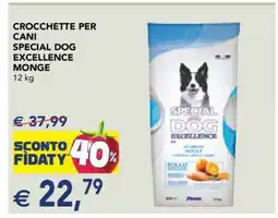 Esselunga CROCCHETTE PER CANI SPECIAL DOG EXCELLENCE MONGE offerta