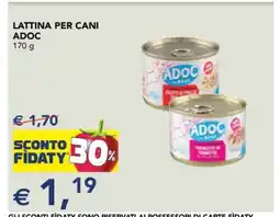 Esselunga LATTINA PER CANI ADOC offerta