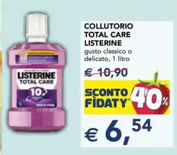 Esselunga Collutorio Total Care Listerine offerta