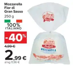 Carrefour Mozzarella Fior di Gran Sasso offerta