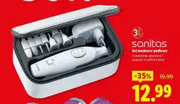 Lidl sanitas Set manicure-pedicure offerta