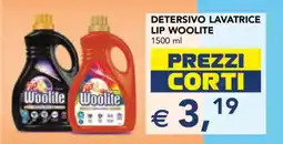 Esselunga Detersivo Lavatrice Lip Woolite offerta