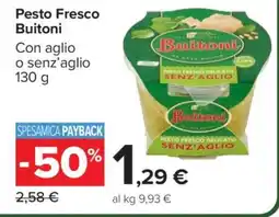 Carrefour Pesto Fresco Buitoni offerta