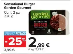 Carrefour Sensational Burger Garden Gourmet offerta