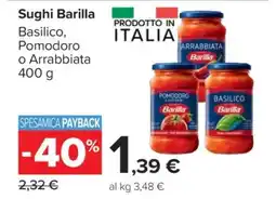 Carrefour Sughi Barilla offerta