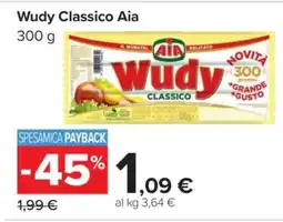 Carrefour Wudy Classico Aia offerta
