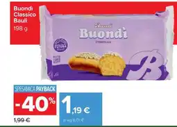 Carrefour Buondi classico BAULI offerta