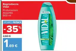 Carrefour BAGNODOCCIA VIDAL offerta