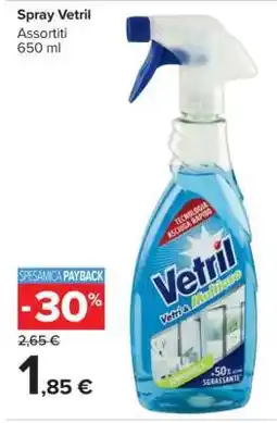 Carrefour Spray Vetril offerta