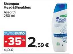 Carrefour Shampoo Head & Shoulders offerta