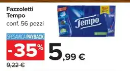 Carrefour FAZZOLETTI TEMPO offerta