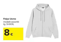 Carrefour Felpa uomo offerta