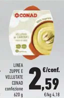 Conad Superstore Linea zuppe e vellutate CONAD offerta