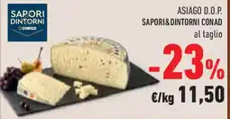 Conad Asiago D.O.P. SAPORI&DINTORNI CONAD offerta