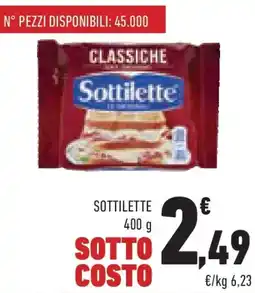 Conad Sottilette offerta
