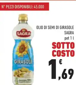 Conad Olio di semi di girasole SAGRA offerta