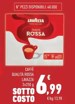 Conad Caffè qualità rossa LAVAZZA offerta