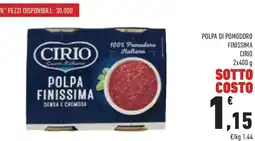 Conad Polpa di pomodoro finissima CIRIO offerta