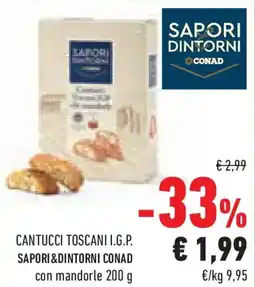 Conad Superstore Cantucci toscani i.g.p. SAPORI&DINTORNI CONAD offerta