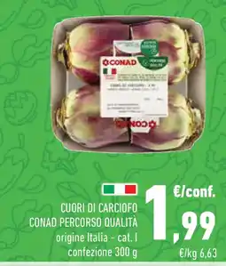 Conad Cuori di carciofo CONAD PERCORSO QUALITÀ offerta