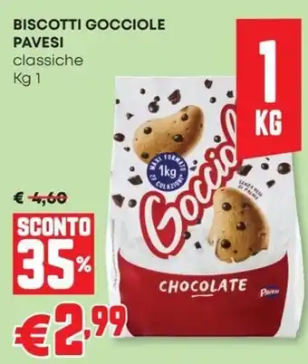 Biscotti gocciole PAVESI