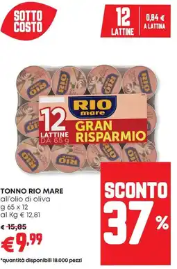 Panorama Tonno RIO MARE offerta