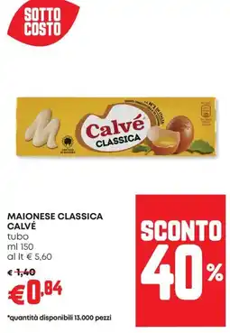 Panorama Maionese classica CALVÉ offerta