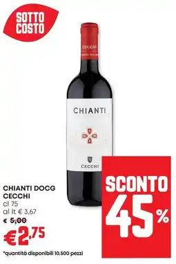 Panorama Chianti docg CECCHI offerta