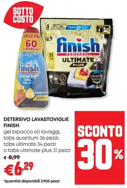 Panorama Detersivo lavastoviglie FINISH offerta