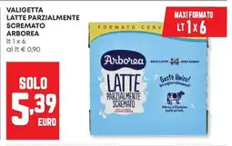 Panorama Valigetta latte parzialmente scremato ARBOREA offerta