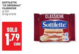 Panorama Sottilette "le originali" CLASSICHE offerta
