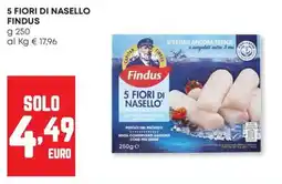 Panorama 5 fiori di nasello FINDUS offerta