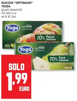 Panorama Succhi "optimum" YOGA offerta