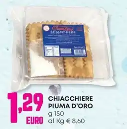 Panorama Chiacchiere PIUMA D'ORO offerta