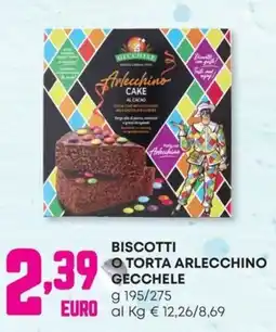 Panorama Biscotti o torta arlecchino GECCHELE offerta