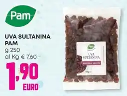 Panorama Uva sultanina PAM offerta