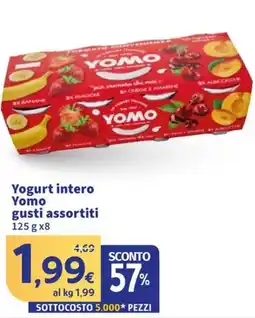 Sigma Yogurt intero Yomo offerta