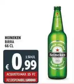 Deco Supermercati Heineken birra offerta