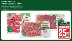 Panorama Salumi affettati "taglio fresco" CITTERIO offerta