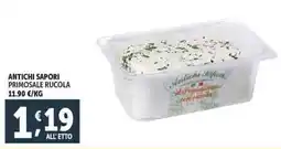 Deco Supermercati Antichi sapori primosale rucola offerta