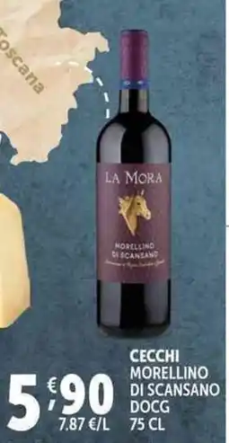 Deco Supermercati Cecchi morellino di scansano docg offerta