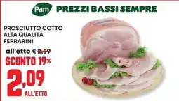 Panorama Prosciutto cotto alta qualità FERRARINI offerta