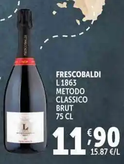 Deco Supermercati Frescobaldi L1863 metodo classico brut offerta